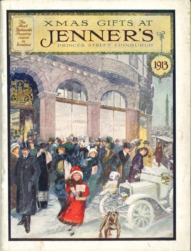 Couverture colorée du catalogue de 1913 pour les 
